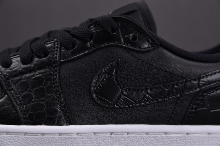 Air Jordan 1 Low OG Golf “Black Croc” DD9315-003