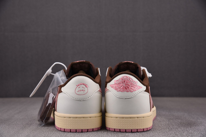 travis scott x air jordan 1 low og “dark pony/pink oxF0rd”  dz4137-206
