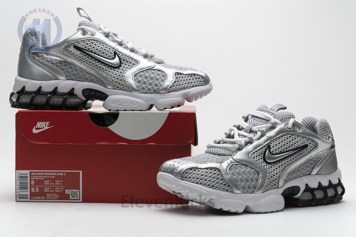 CD3613-001 Nike Spiridon Cage 2 Metallic Silver