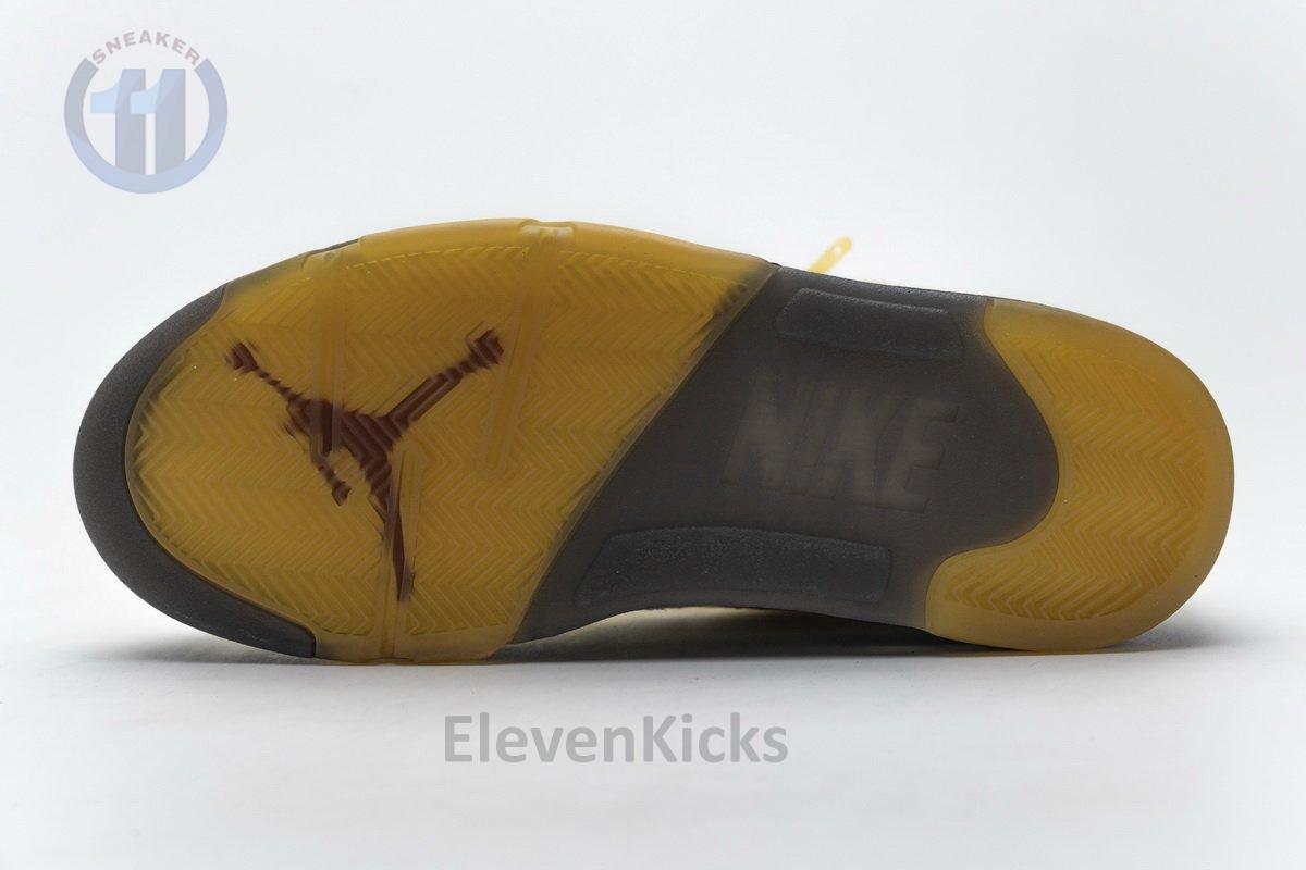 DH8565-100 OFF White x Air Jordan 5 Retro SP Sail