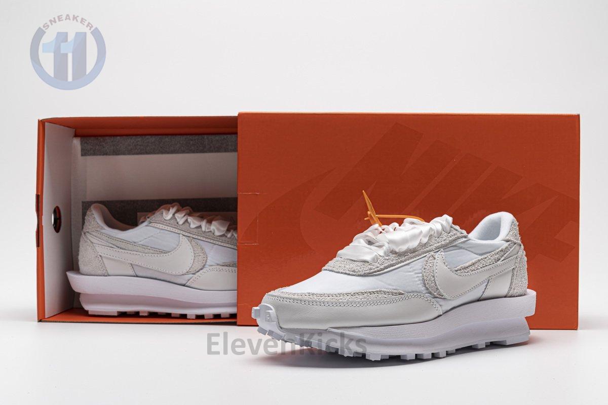 BV0073-101 Nike LD Waffle Sacai White Nylon
