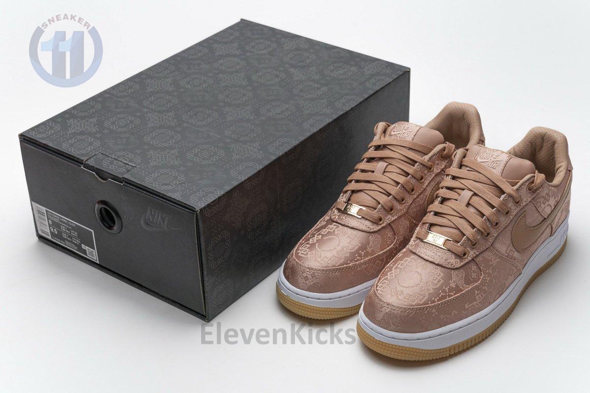 CJ5290-600 CLOT x Nike Air Force 1 Low “Rose Gold”
