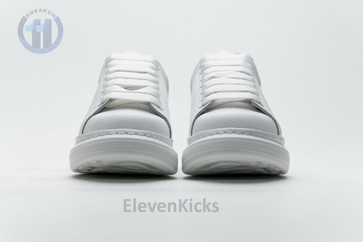 462214 WHGP7 9001 Alexander McQueen Sneaker White Orange Laser
