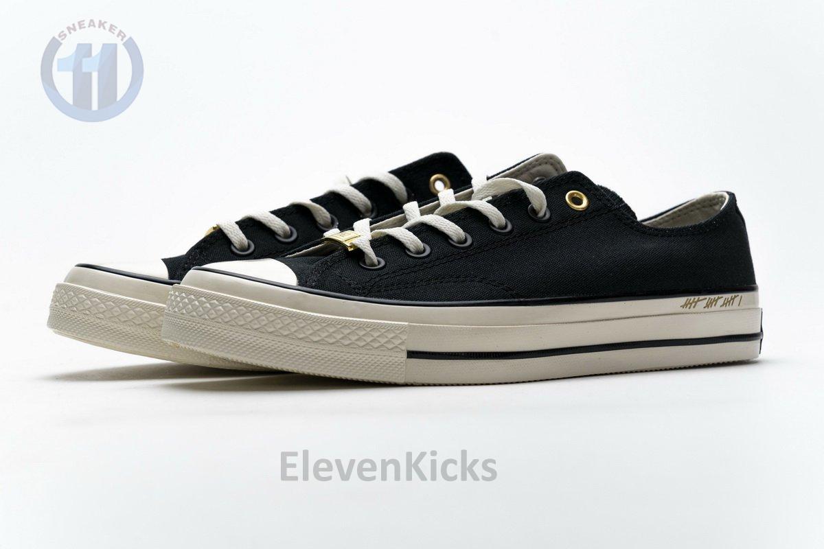 161408C Converse Chuck Taylor All-Star Ox Think 16 Black White
