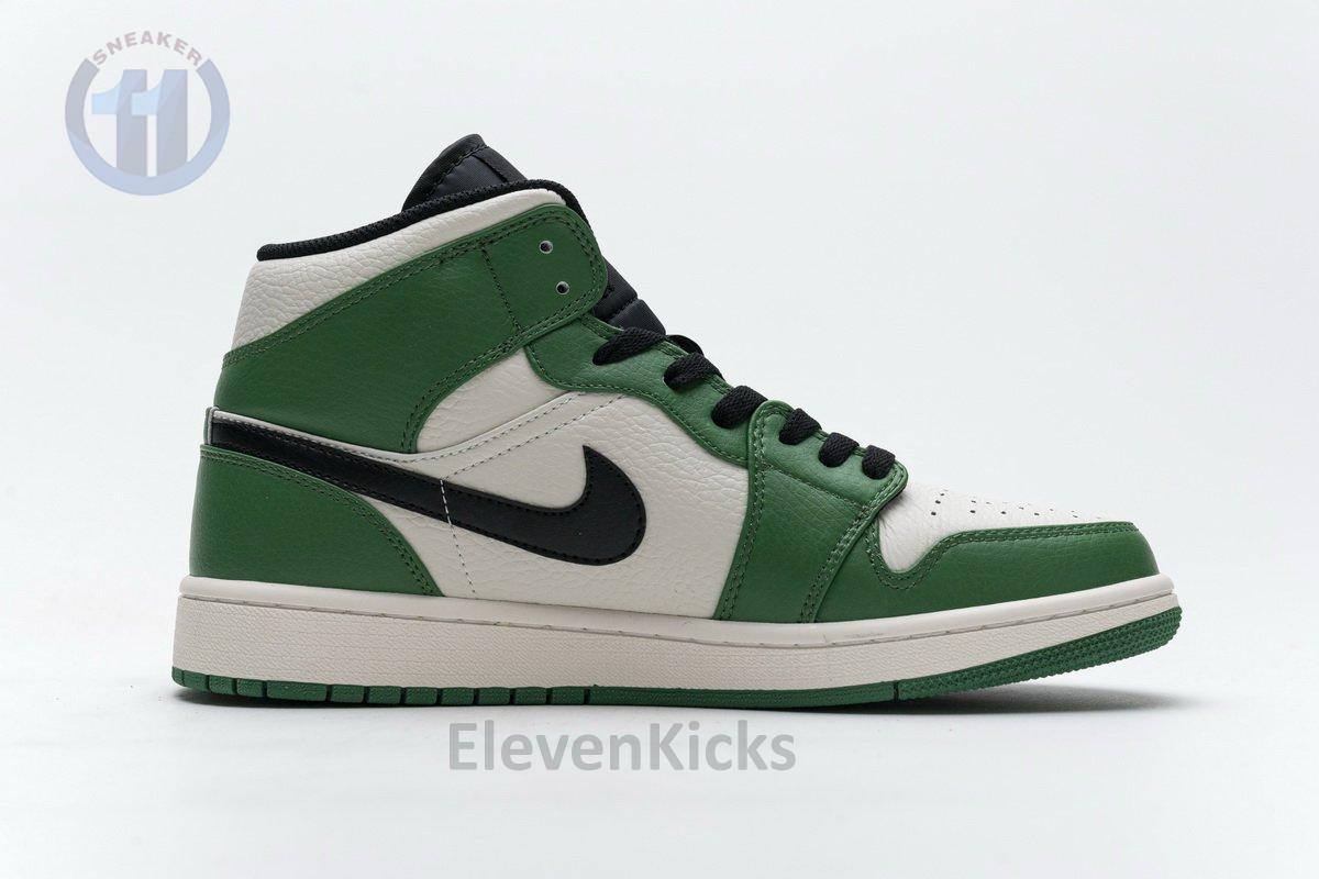852542-301 Air Jordan 1 Mid Pine Green