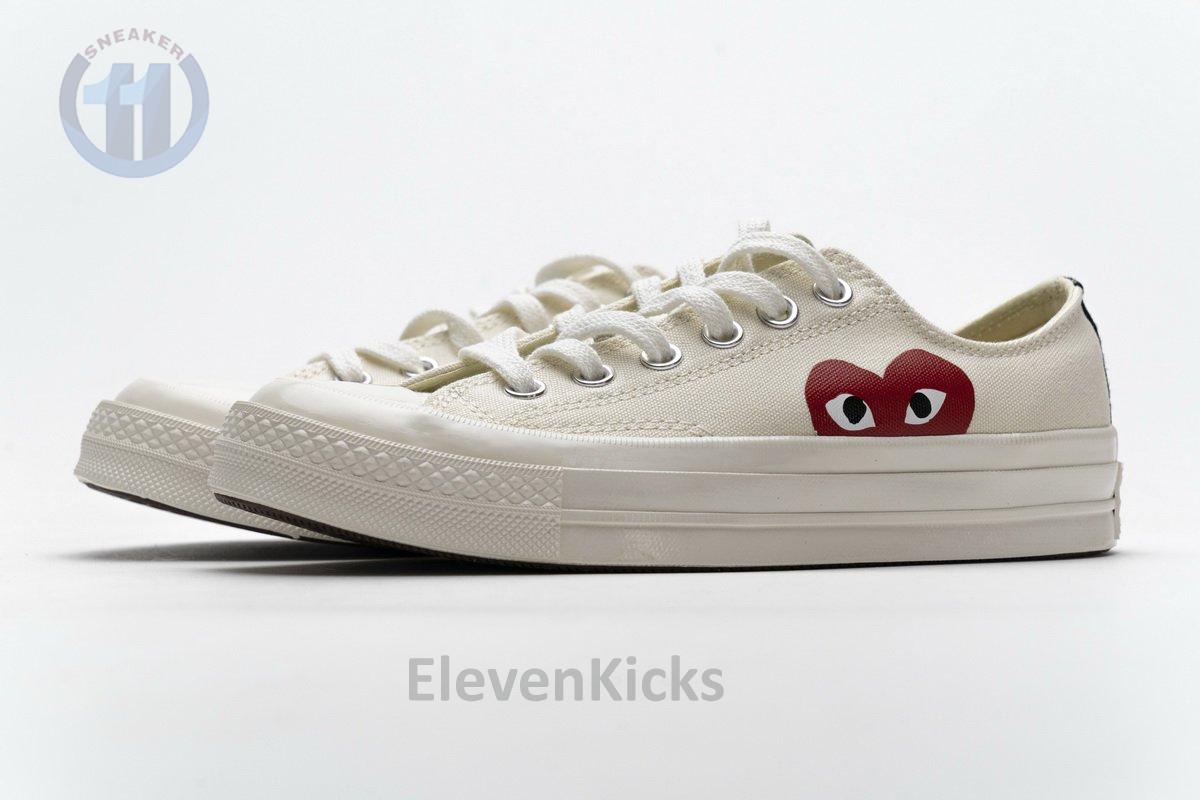 150207C CDG Play x Converse Chuck Taylor All Star 70 OX
