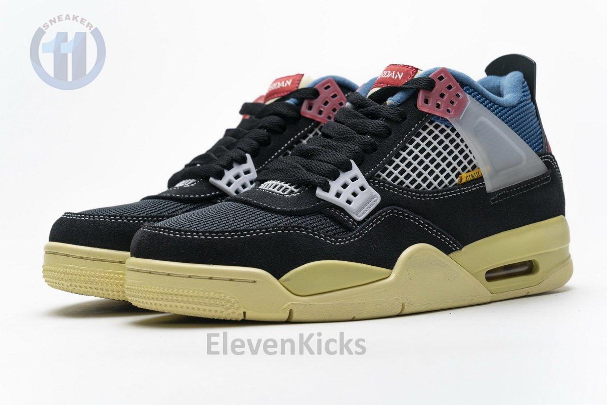DC9533-001 Union LA x Air Jordan 4 Retro SP Off Noir Black