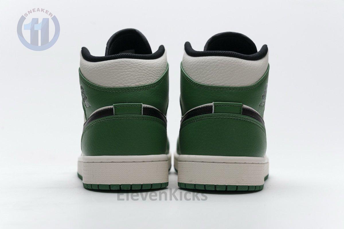 852542-301 Air Jordan 1 Mid Pine Green
