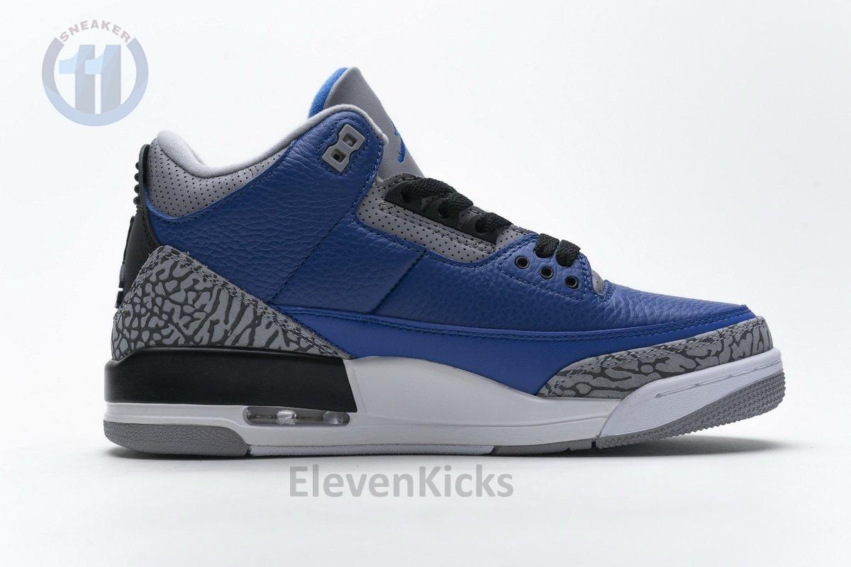 CT8532-400 Air Jordan 3 Retro -Varsity Royal