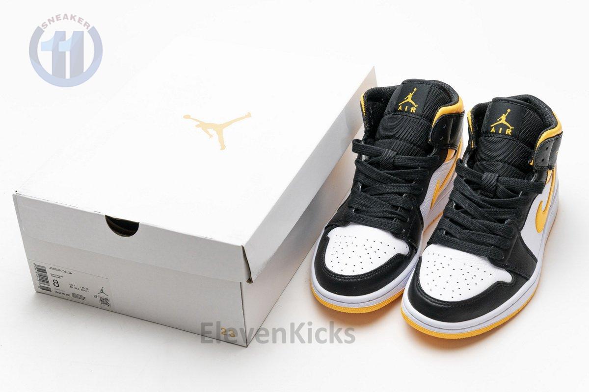 CV5276-107 Air Jordan 1 Mid SE Laser Orange Black
