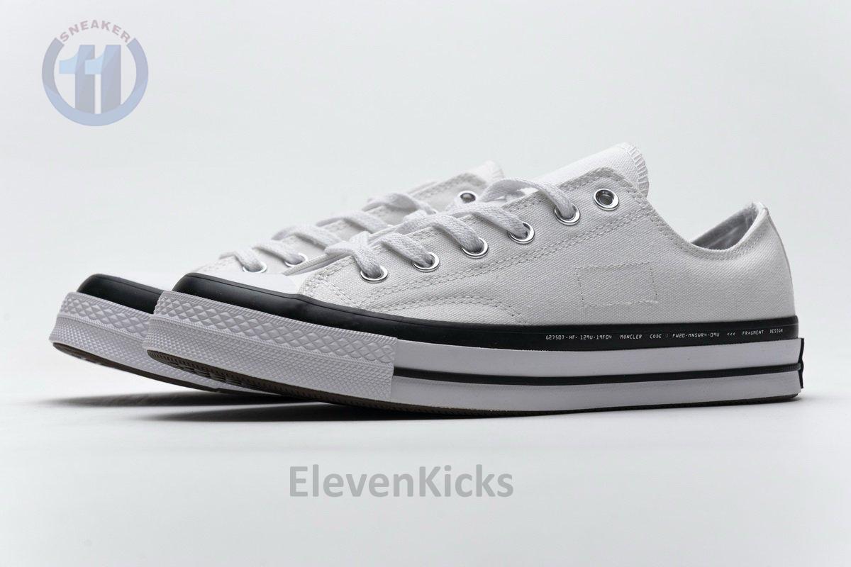 161208C Fragment x Moncler Converse CTAS LIFT OX White