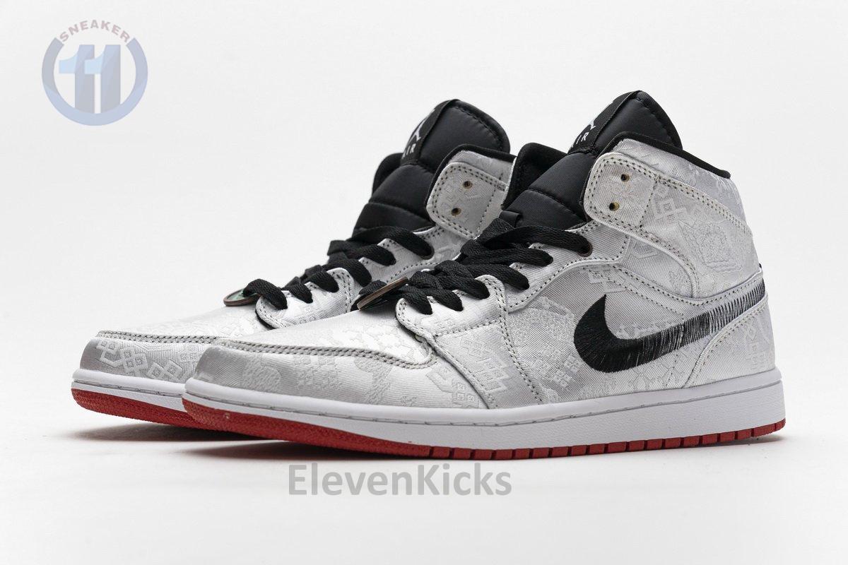 CU2804-100 Edison Chen x Air Jordan 1 Mid Fearless