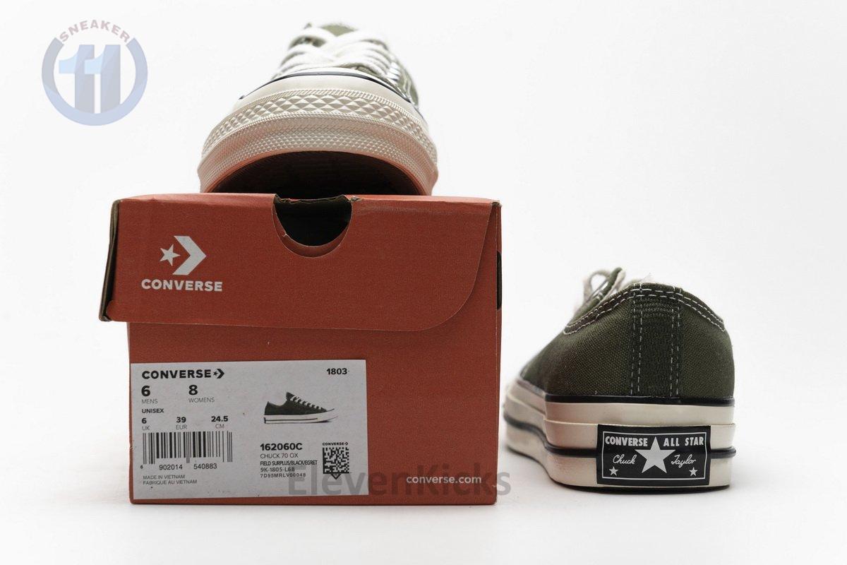 162060C Converse Chuck 70 OX Field Surplus Black Egret