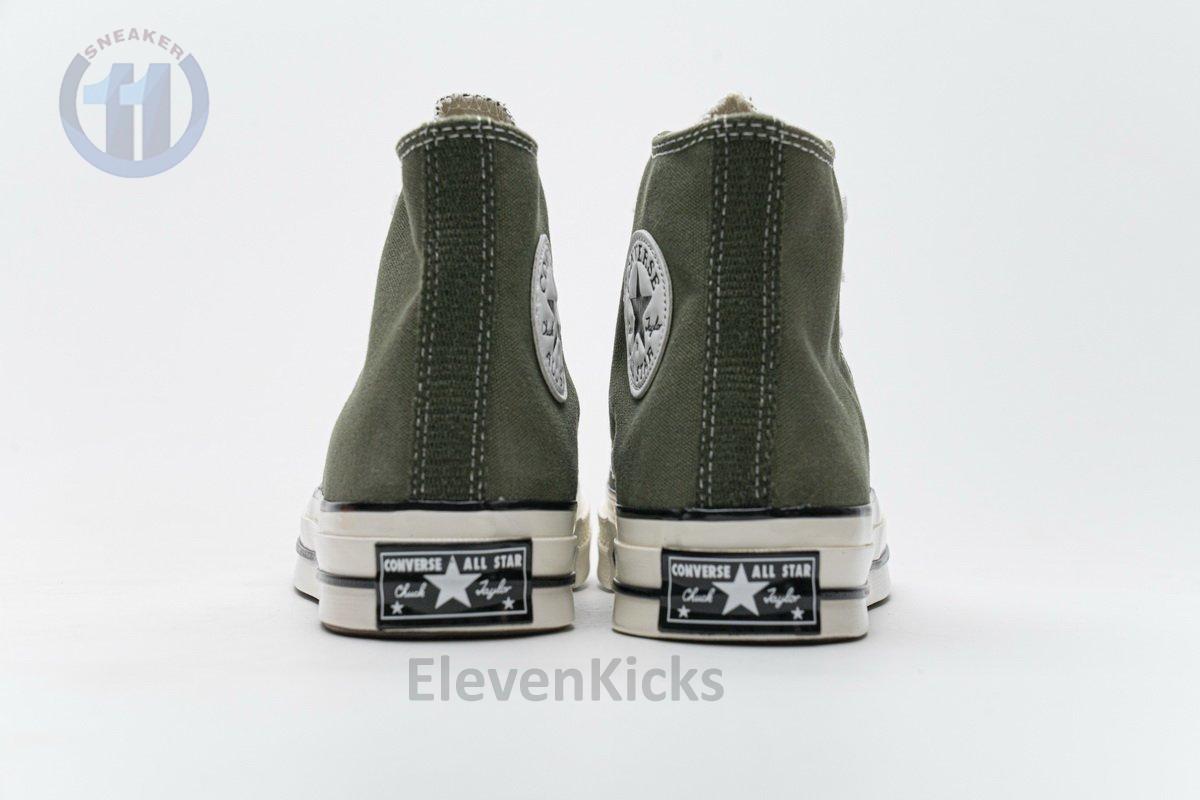 162052C Converse Chuck 70 HI Field Surplus Black Egret
