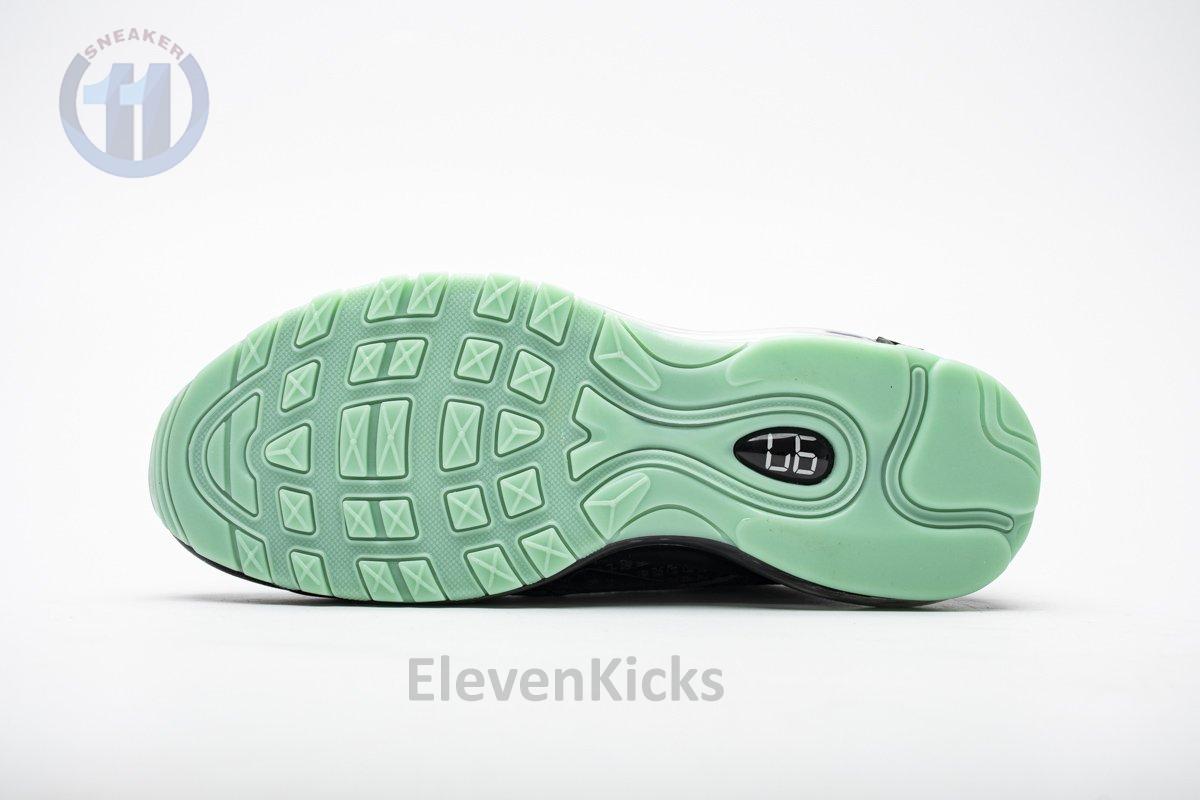 921826-017 Nike Air Max 97 Black Green Glow