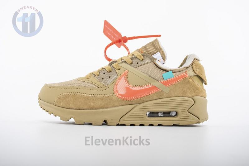 OFF-WHITE x Nike Air Max 90 “Desert Ore” Release Date AA7293-200