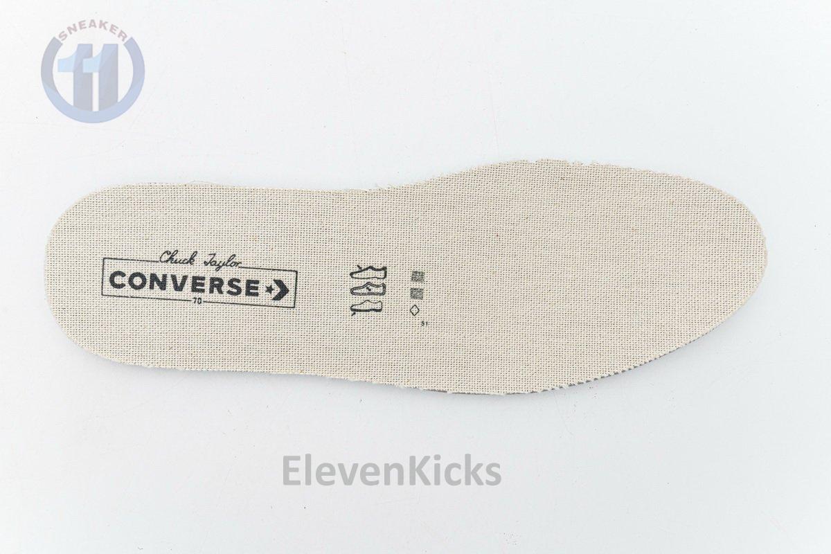159623C Converse Chuck 70 HI Saddle Black Egret