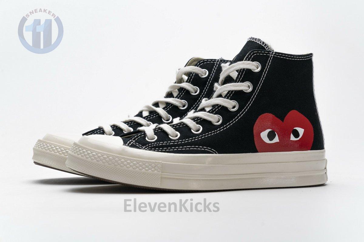 150204C CDG Play x Converse Chuck Taylor All Star 70 High Top