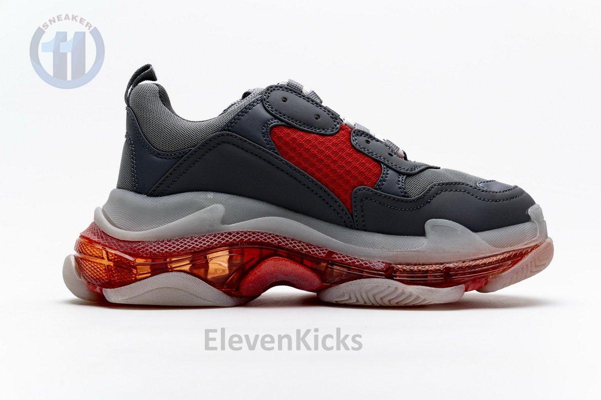 544351 w09o1 2262 Ba*len*cia*ga triple s grey red