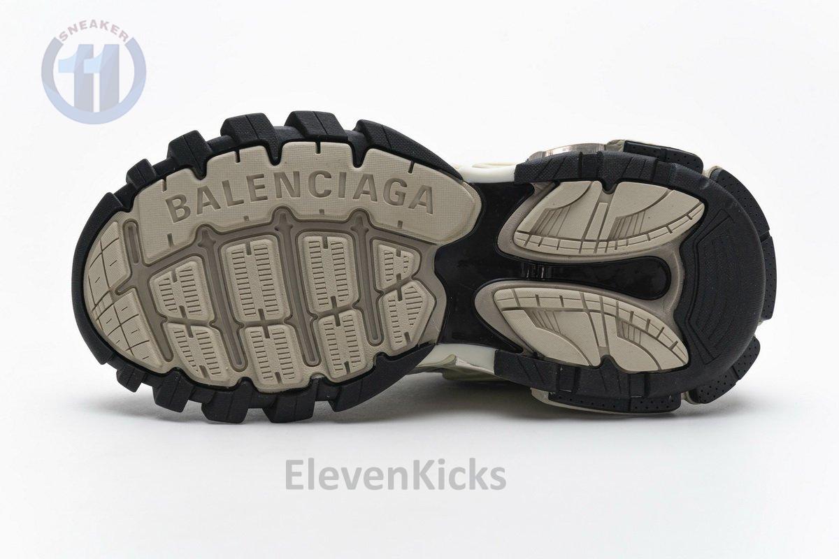 570391 W2GN9 2009 Blenciaga Track 2 Sneaker Champagne Black