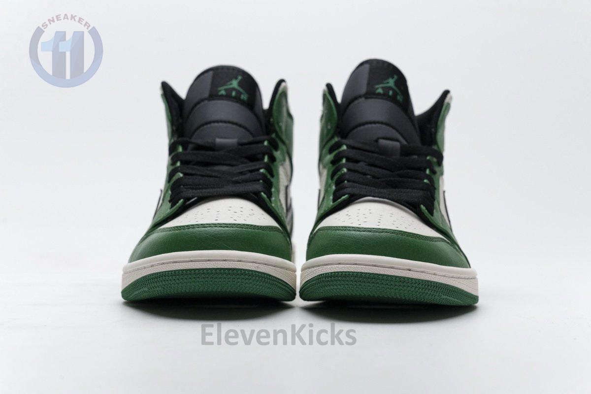 852542-301 Air Jordan 1 Mid Pine Green