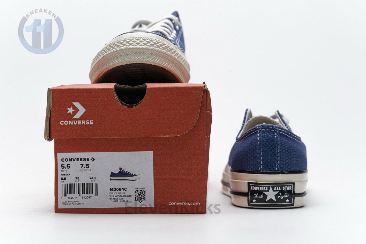 162064C Converse Chuck 70 OX True Navy Black Egret
