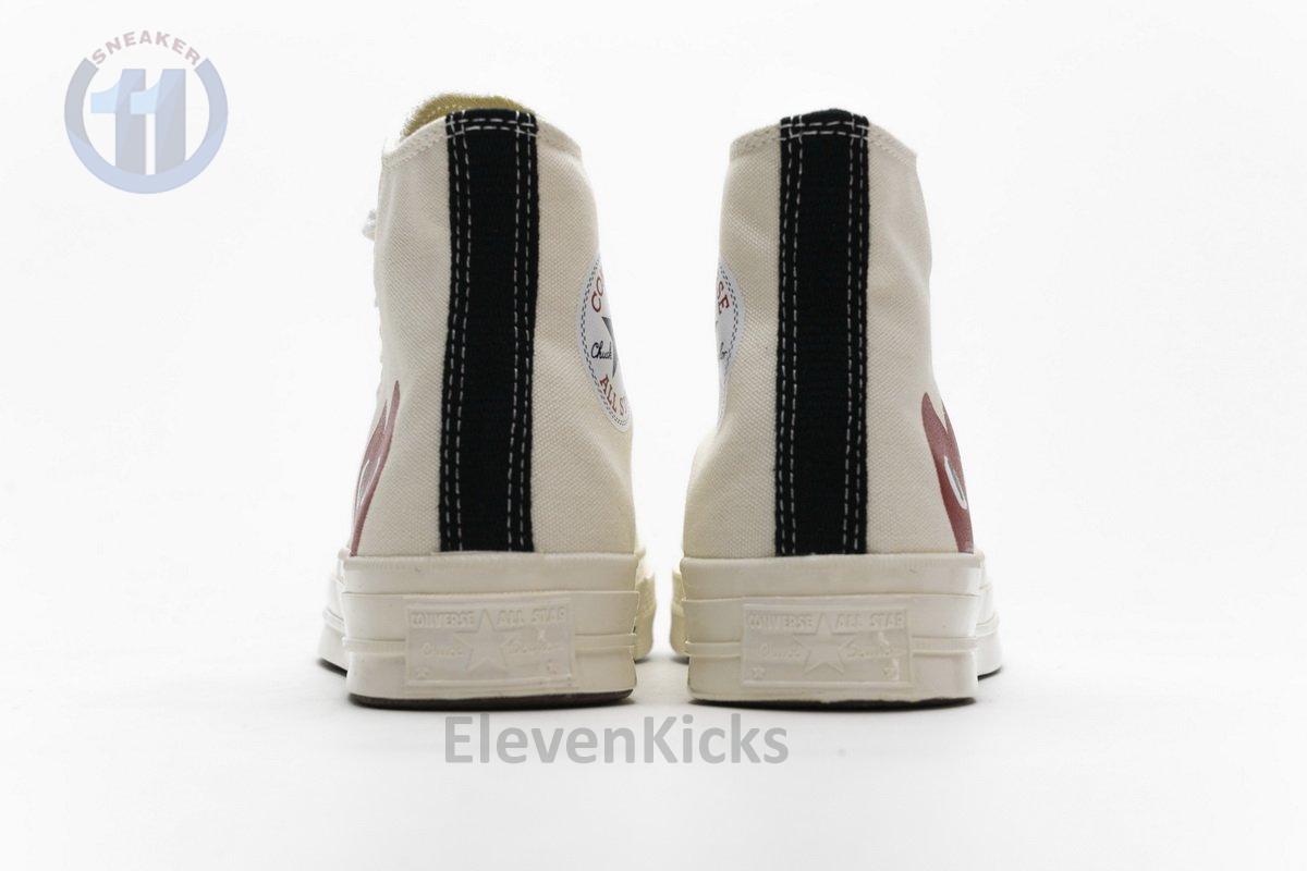 150205C CDG Play x Converse Chuck Taylor All Star 70 High Top