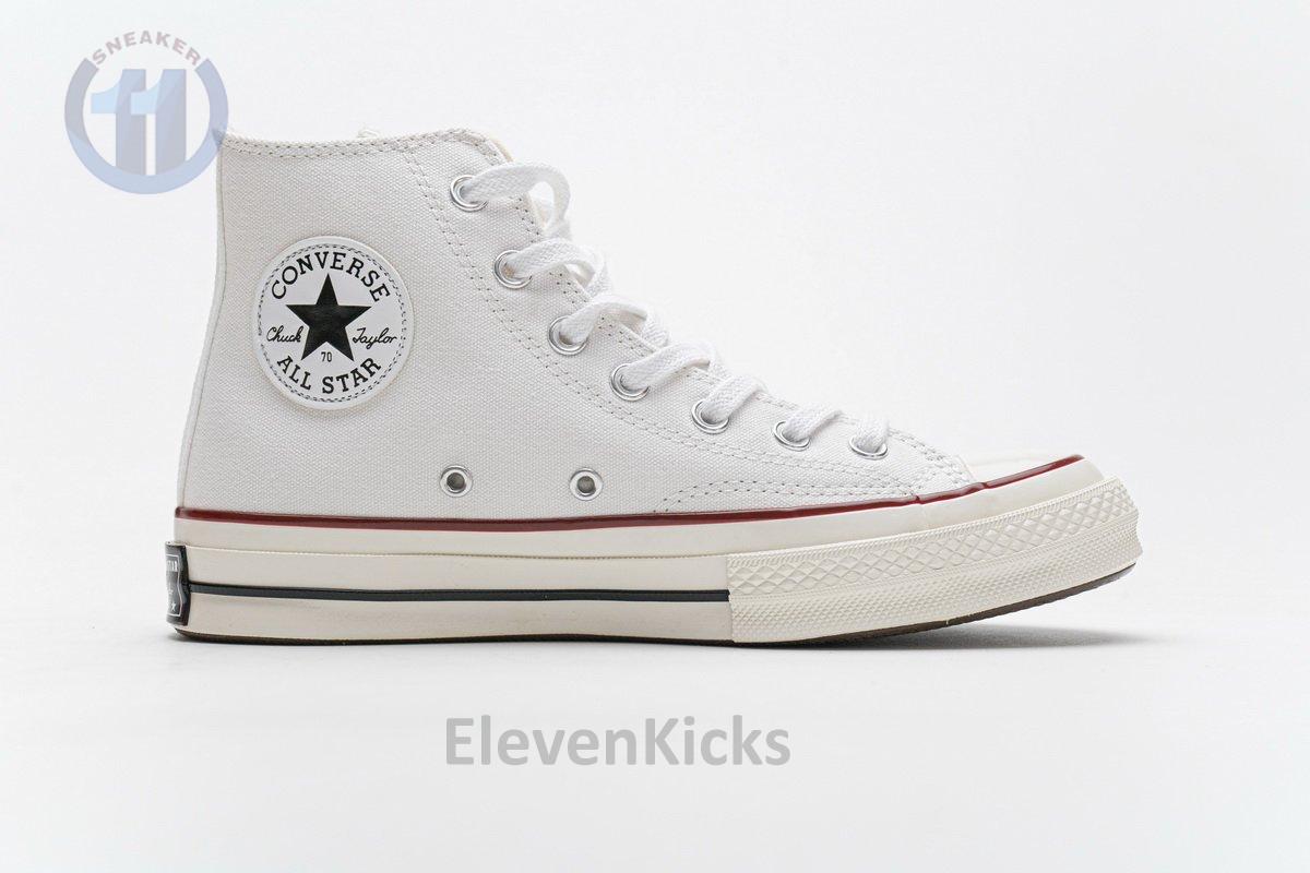 162056C Converse Chuck 70 HI White Garnet Egret
