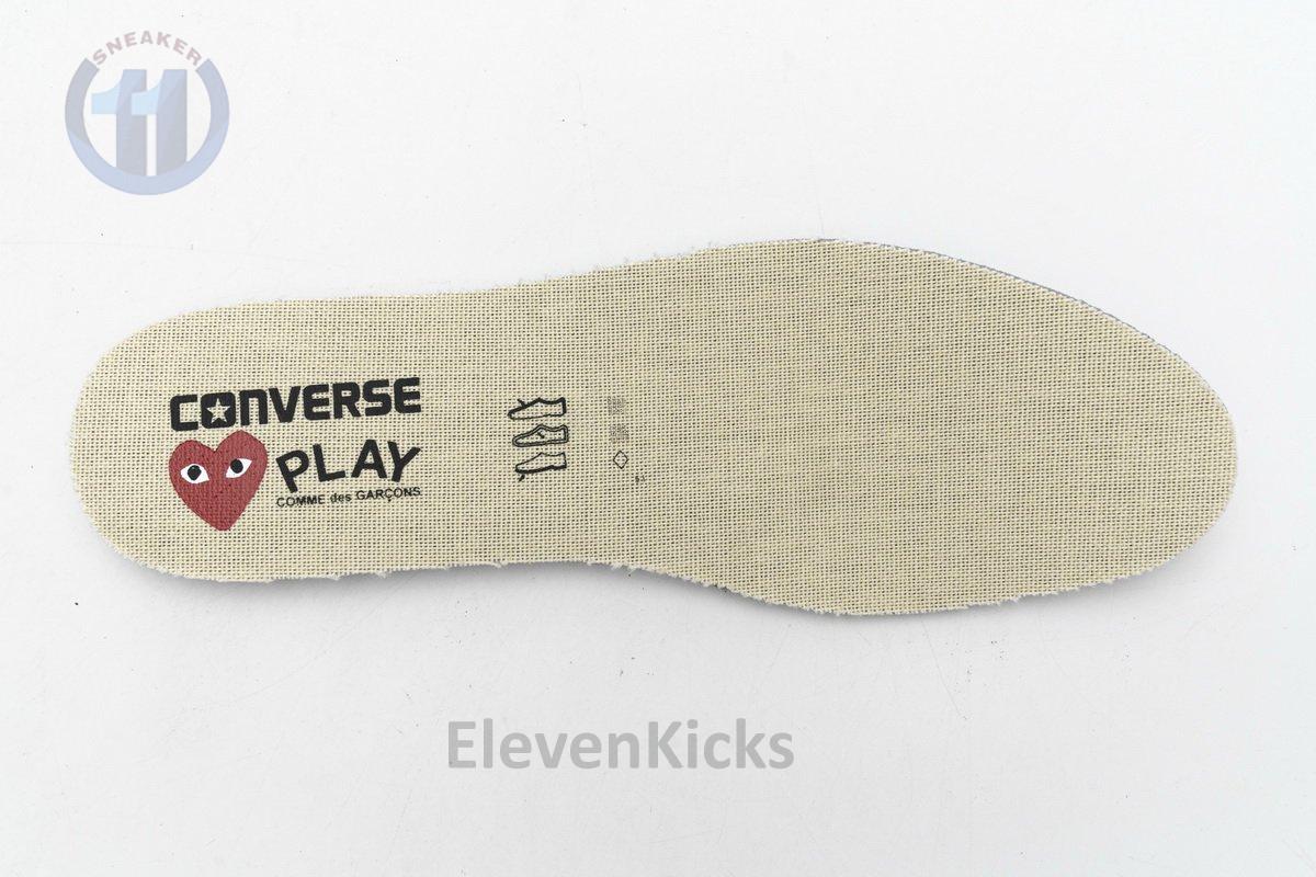 150205C CDG Play x Converse Chuck Taylor All Star 70 High Top
