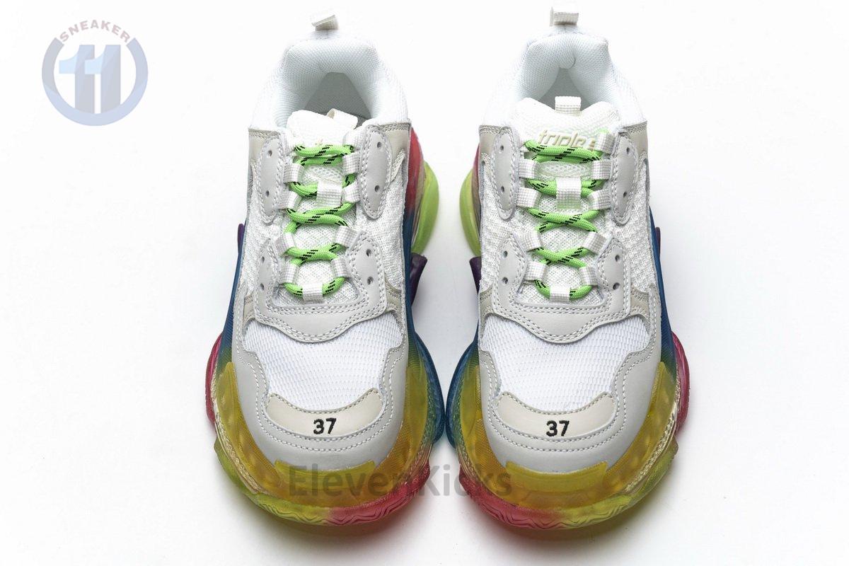 544351 w09e1 1895 Ba*len*cia*ga triple s rainbow
