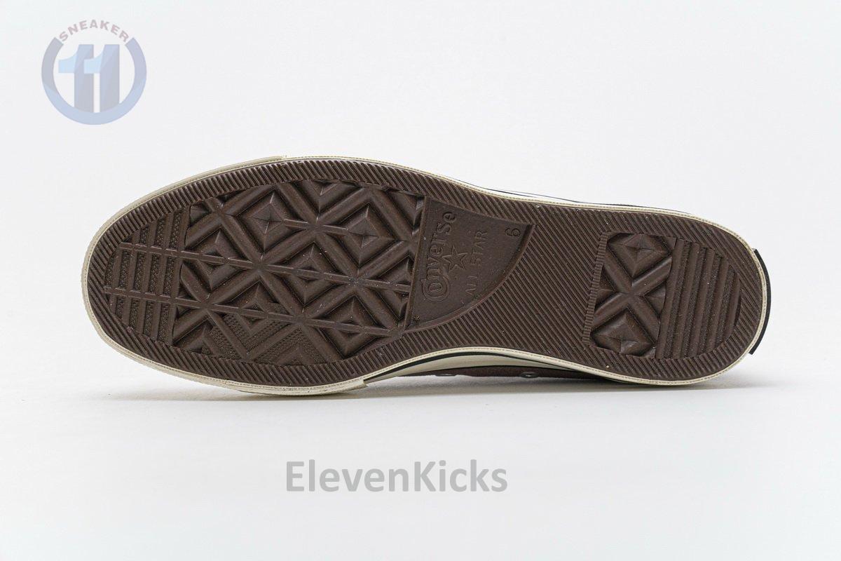 159623C Converse Chuck 70 HI Saddle Black Egret