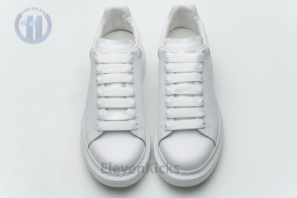 462214 WHGP7 9001 Alexander McQueen Sneaker White Orange Laser
