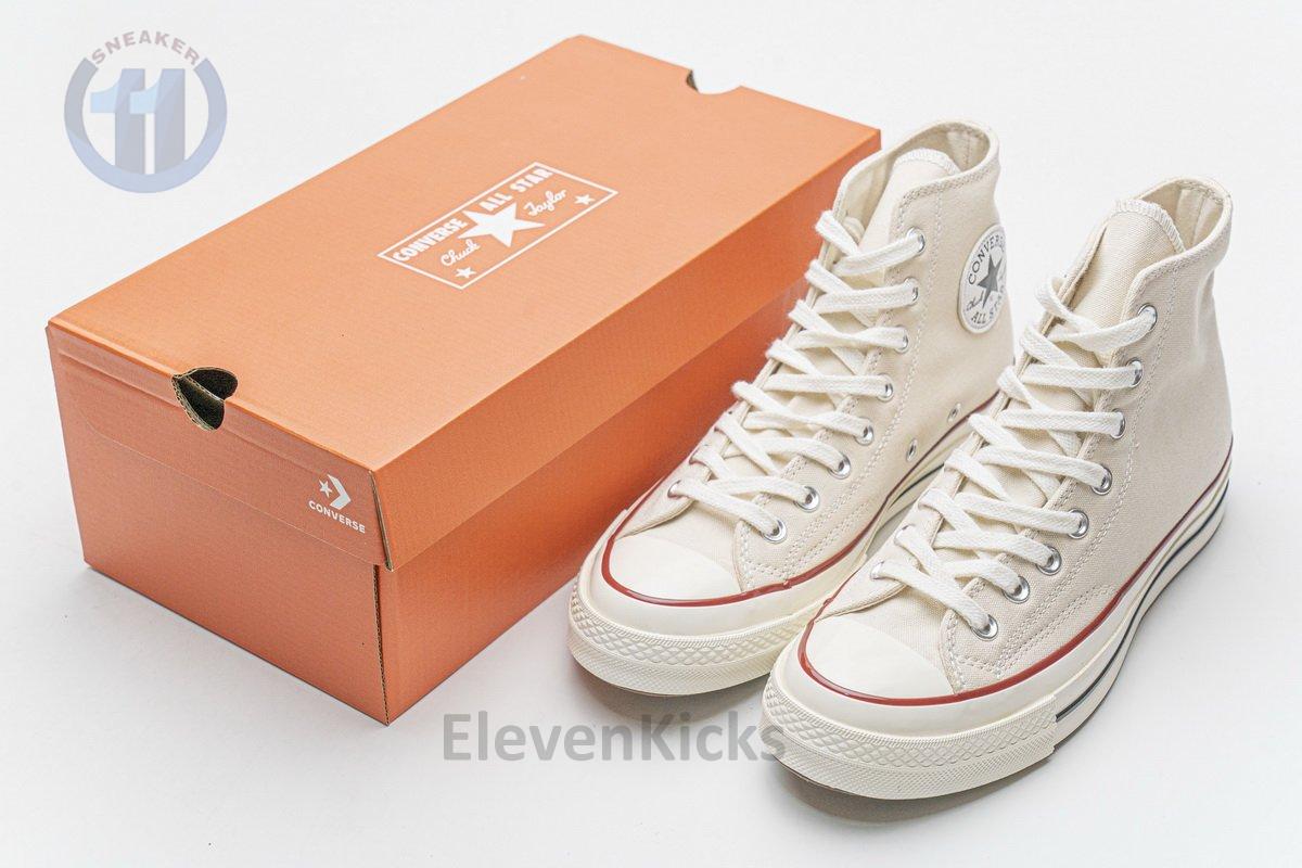 162053C Converse Chuck 70 HI Parchment Garnet Egret