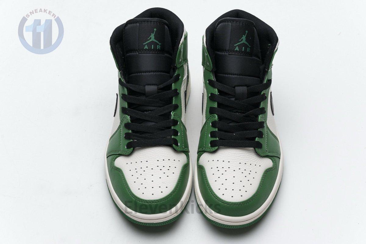 852542-301 Air Jordan 1 Mid Pine Green