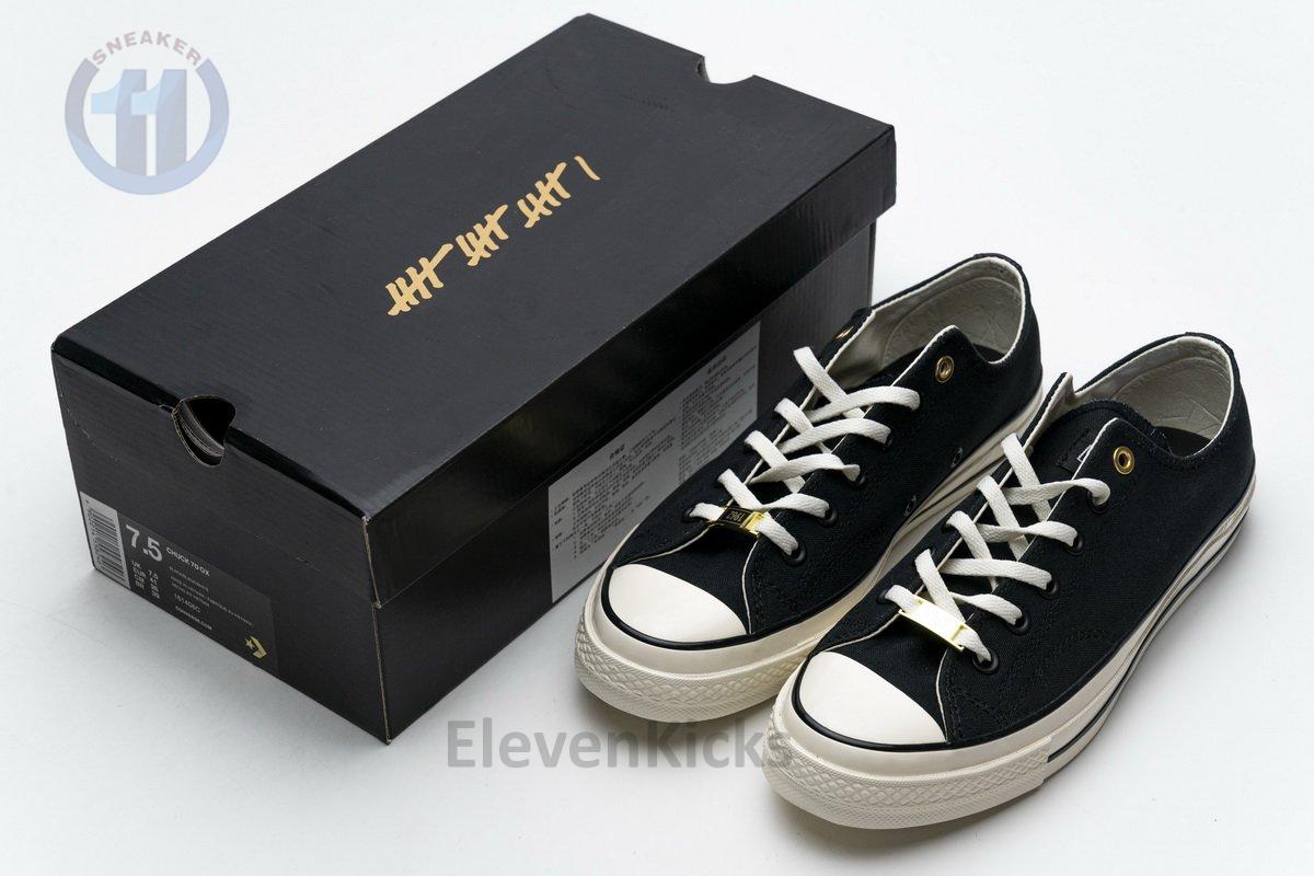 161408C Converse Chuck Taylor All-Star Ox Think 16 Black White