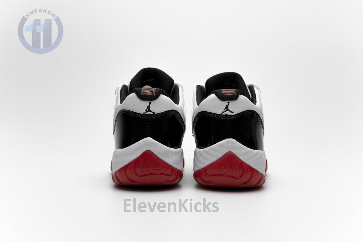 AV2187-160 Air Jordan 11 Low “White Bred”