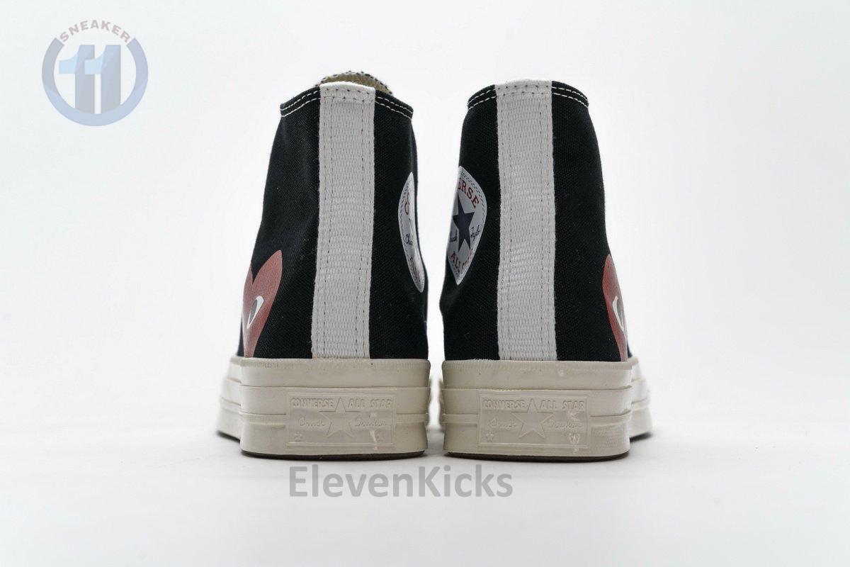 150204C CDG Play x Converse Chuck Taylor All Star 70 High Top