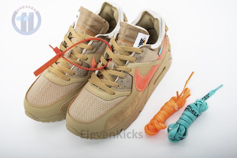 OFF-WHITE x Nike Air Max 90 “Desert Ore” Release Date AA7293-200