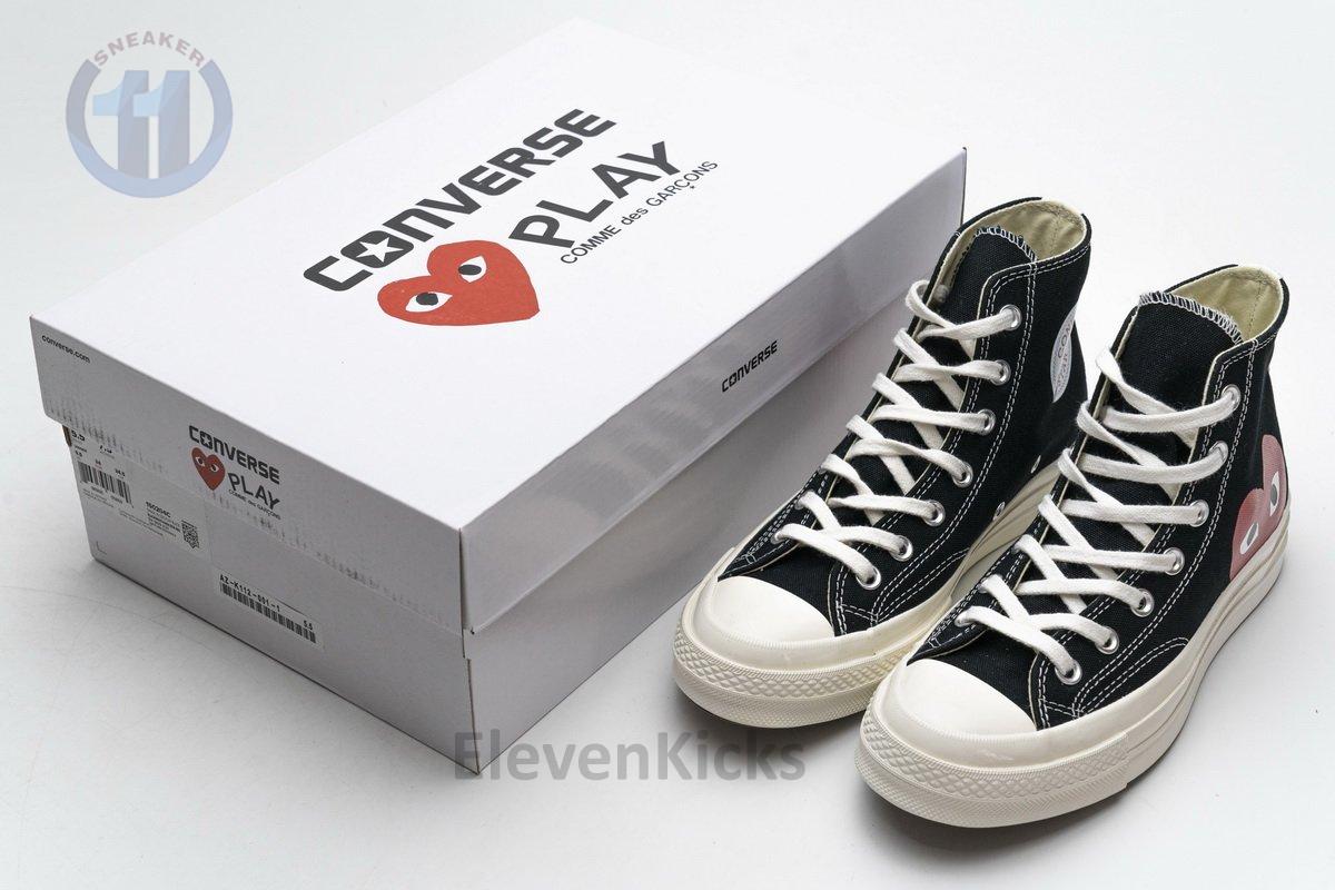 150204C CDG Play x Converse Chuck Taylor All Star 70 High Top