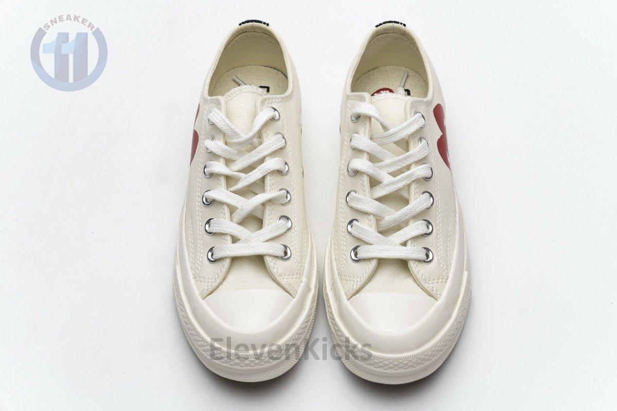 150207C CDG Play x Converse Chuck Taylor All Star 70 OX
