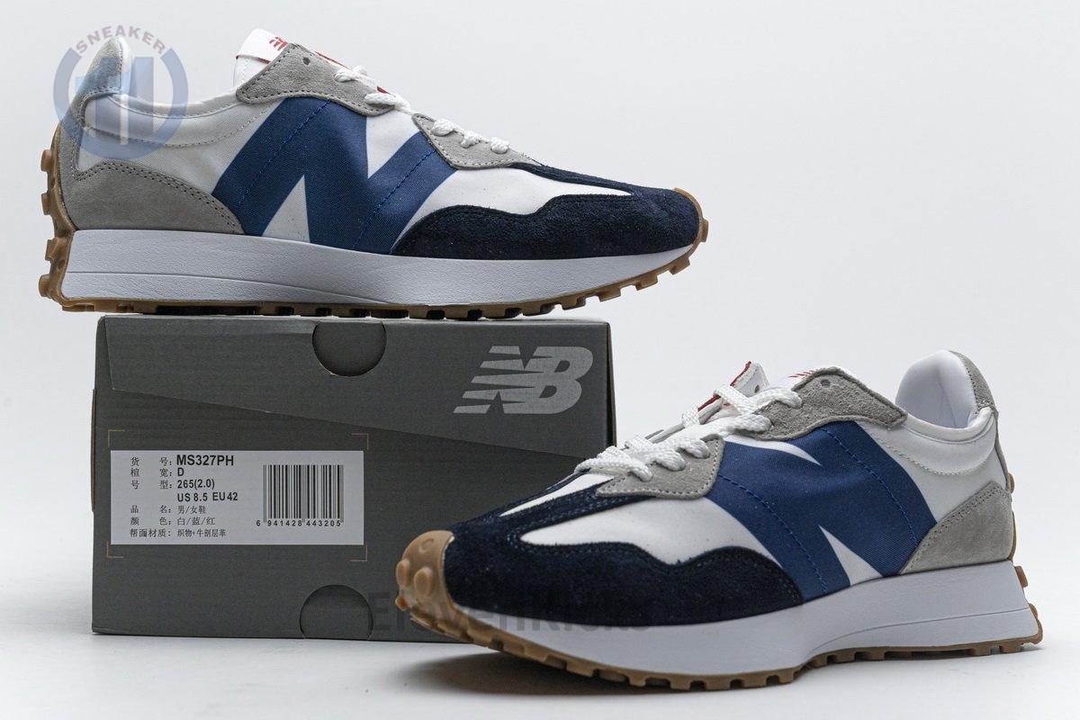 MS327PH New Balance White Blue Red
