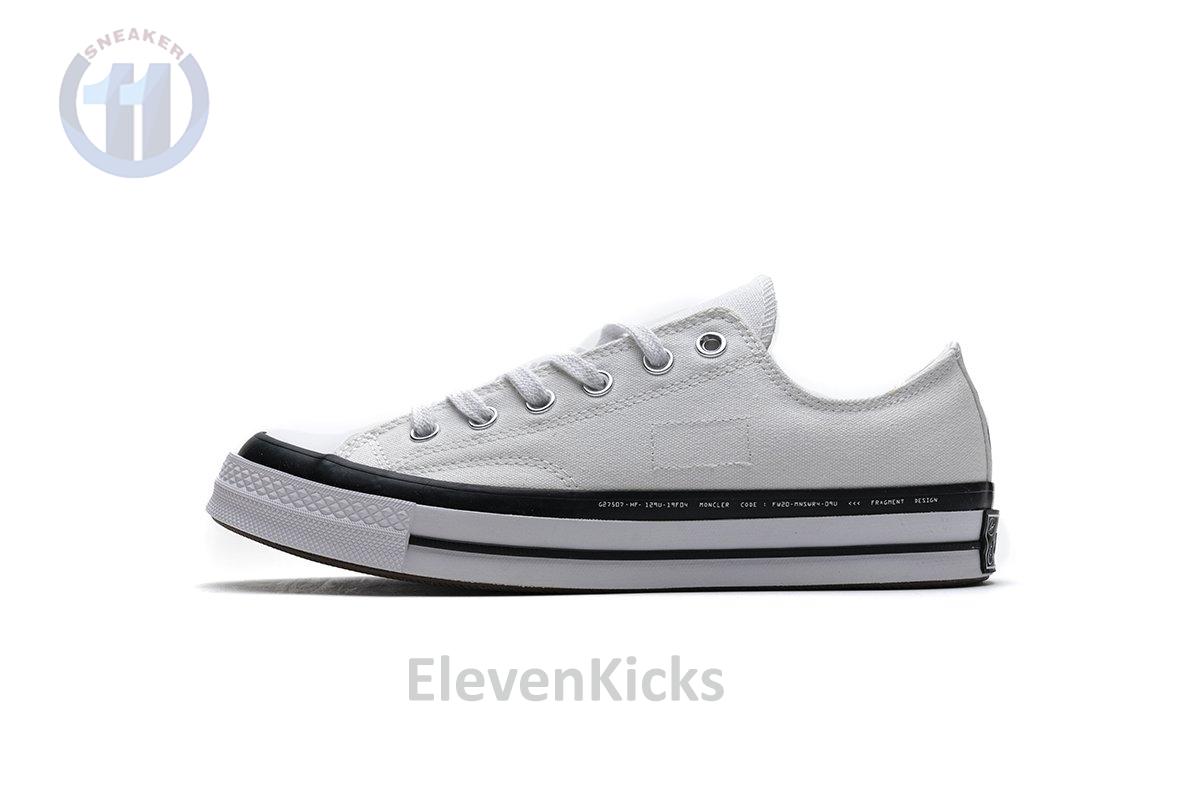 161208C Fragment x Moncler Converse CTAS LIFT OX White