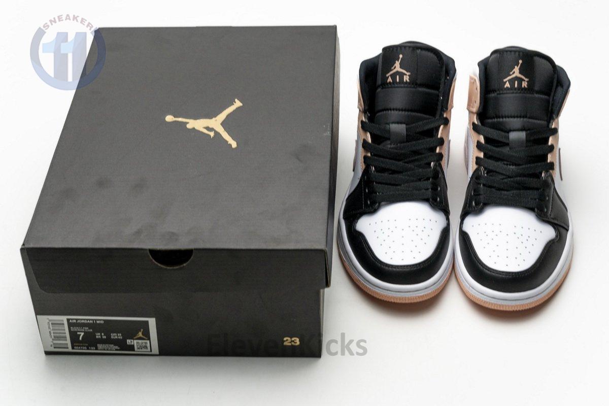 554725-133 Air Jordan 1 Mid Crimson Tint