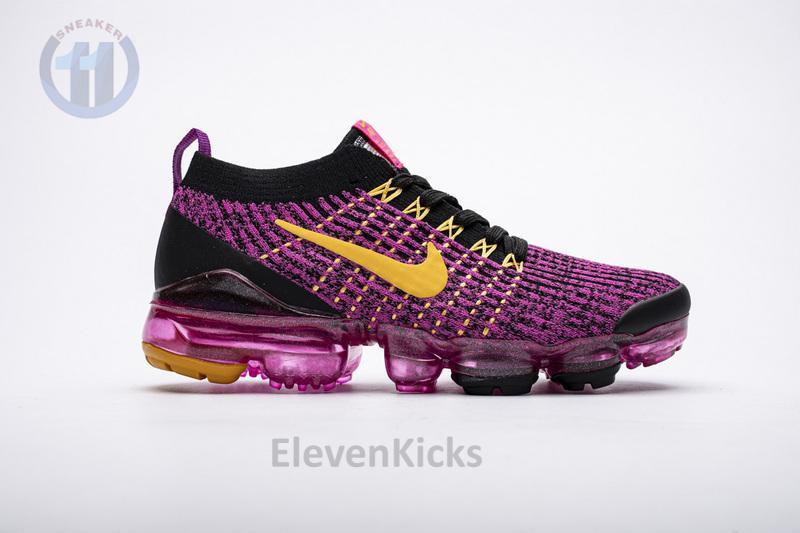Nike Air VaporMax Flyknit 3.0 2019 Fuchsia Orange Black AJ6910-600