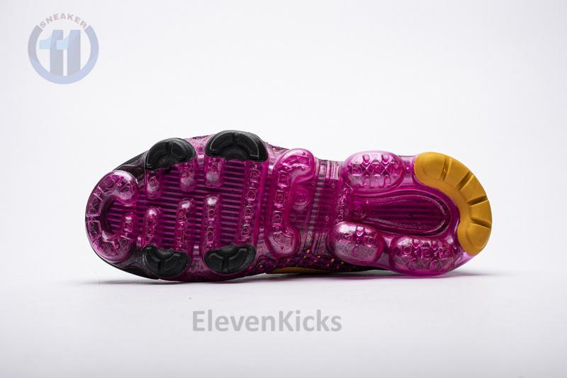 Nike Air VaporMax Flyknit 3.0 2019 Fuchsia Orange Black AJ6910-600