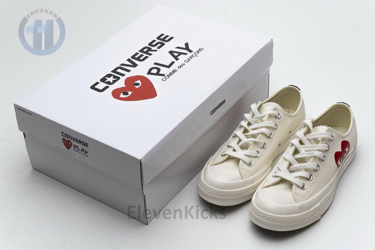 150207C CDG Play x Converse Chuck Taylor All Star 70 OX