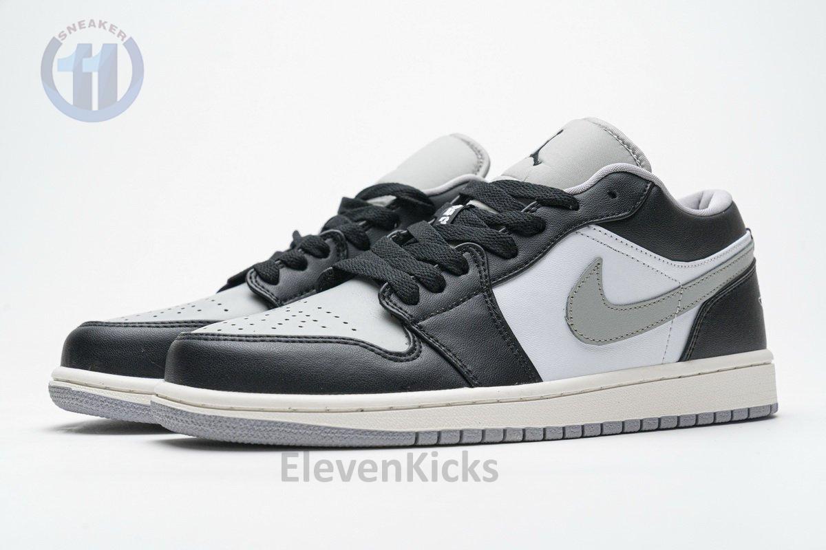 553558-039 Air Jordan 1 Low Light Smoke Grey