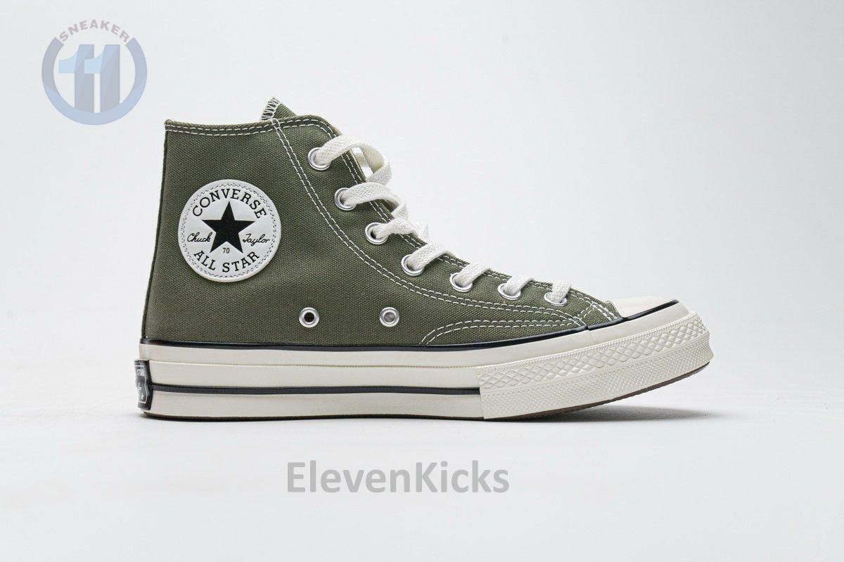 162052C Converse Chuck 70 HI Field Surplus Black Egret