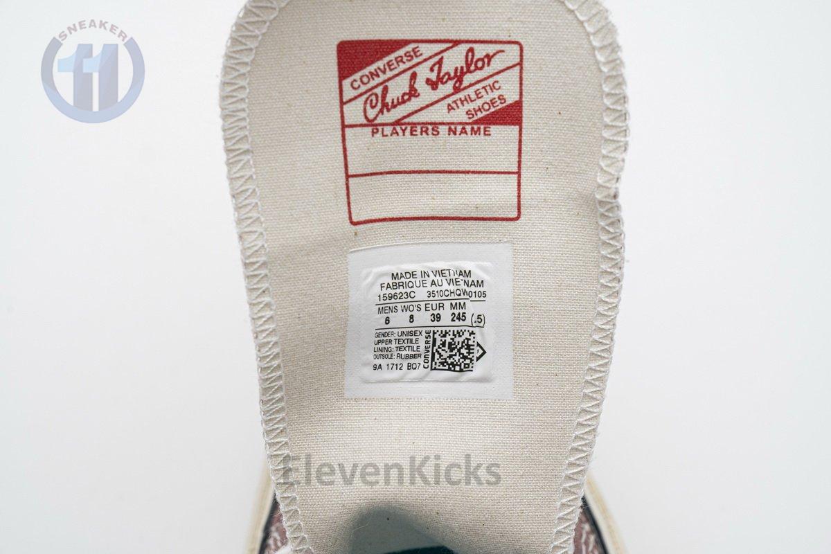 159623C Converse Chuck 70 HI Saddle Black Egret