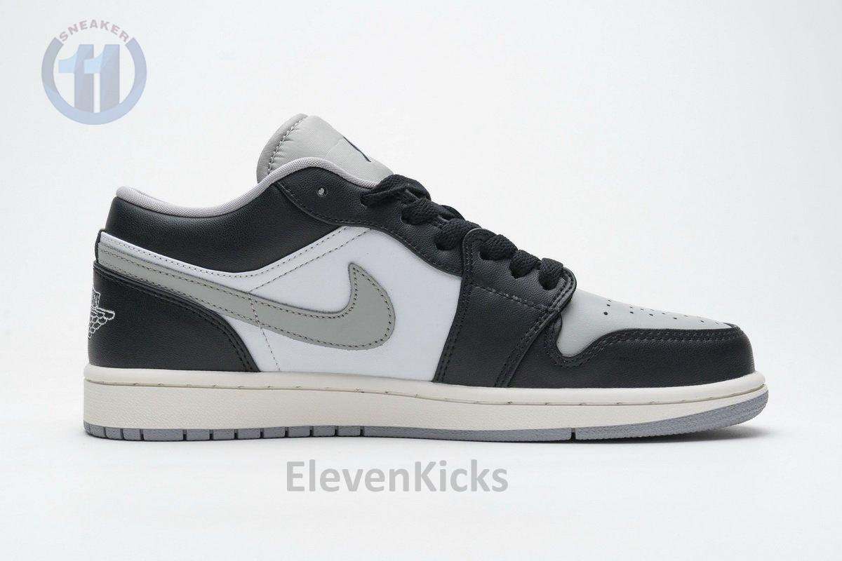 553558-039 Air Jordan 1 Low Light Smoke Grey